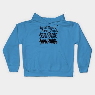 Arm Cast Podcast - Alternate Design Kids Hoodie